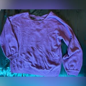 Purple sweater